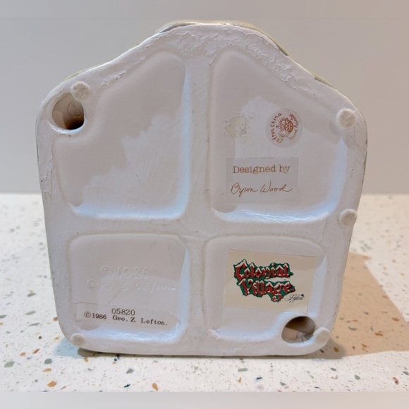 Vintage Colonial Village by Lefton Designed by Byron Wood‎ Church Village Decor - Picture 6 of 13